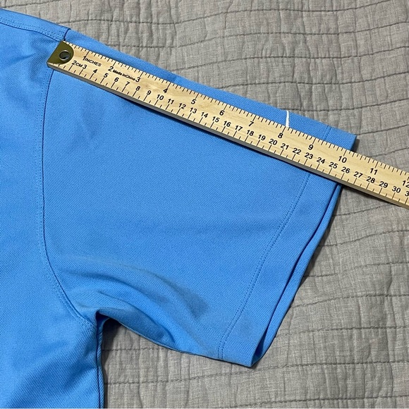 Nike Golf Men’s Short Sleeve Blue Polo Shirt Bay Oaks Country Club Size XXL - Picture 7 of 11